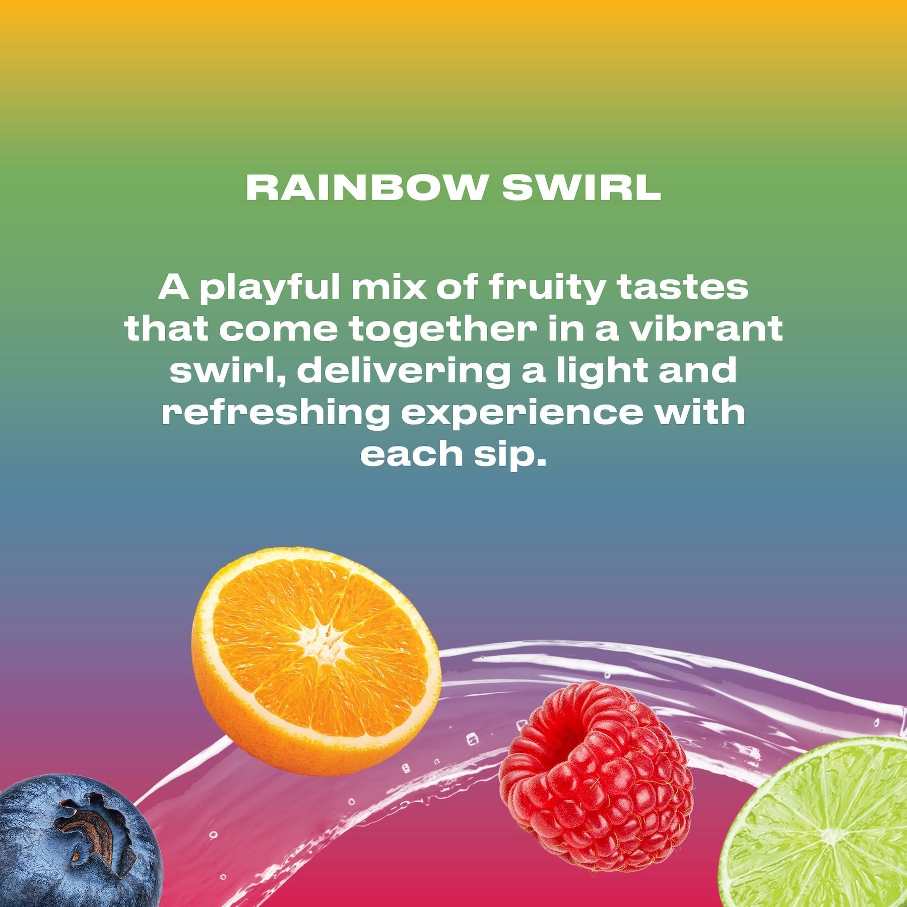 Sports Drink - Rainbow Swirl